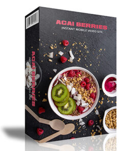 Acai Berries Instant Mobile Video Site